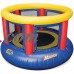 Banzai 8-Foot Mega Bounce Trampoline, Blue/Red/Yellow   555488599